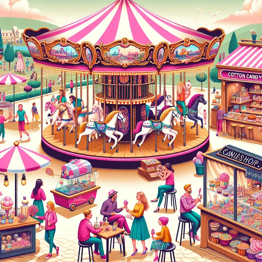 Carousel Activity Visual The Carousel and Shop, Activity in Old Lyme, CT - ZuzuForKids